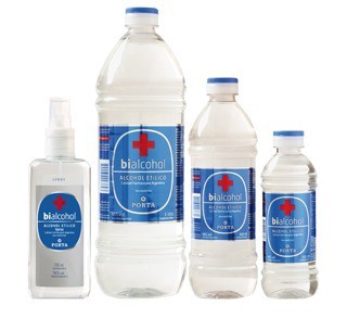 Alcohol Porta: Presentacion de 1 litro - 500 ml 