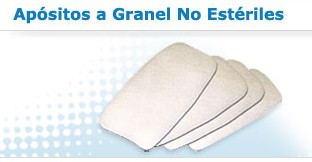 Apositos a granel Esteriles - Apositos a granel  sin estirilizar. Presentacion x 25 unidades - bolsones consultar